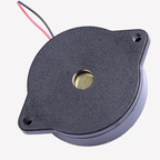 φ44mm压电无源蜂鸣器9v12v薄型圆形带耳朵引线蜂鸣器交流蜂鸣器
