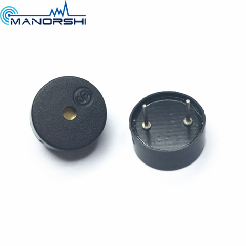 φ直径12mm压电无源蜂鸣器4000hz1-20v小电压